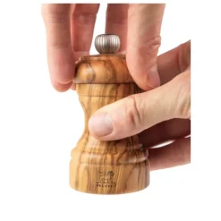 Moulin à Sel Bistro 10 cm Bois Olivier Peugeot