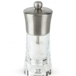 Moulin à Sel Ouessant 14 cm Transparent-Inox Peugeot