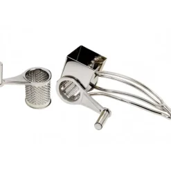 Moulin Râpe à Fromage inox 2 tambours