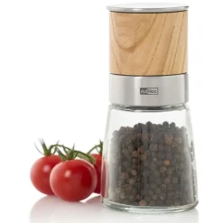 Moulin Universel Céramique Réglable Bois Ø 6,5 cm x H 13,5 cm Adhoc