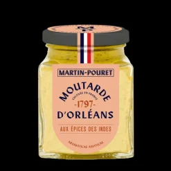 Moutarde d'Orléans aux Epices des Indes 95g Martin Pouret