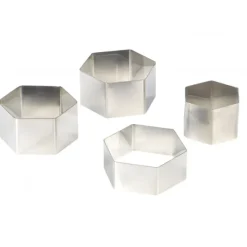 Nonnette Hexagonale Inox Ø 7 cm H4,5 cm