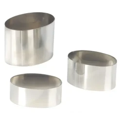 Nonnette Ovale Inox 7 cm H4,5 cm