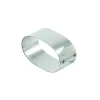 Nonnette Ovale Inox 7 cm x H 3 cm