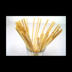 Paille Réutilisable en Roseau 20cm x20 Lebrun