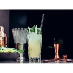 Paille Réutilisable en Verre 23cm droite x6 HALM