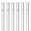 Paille Réutilisable en Verre Noël 20cm droite x6 HALM
