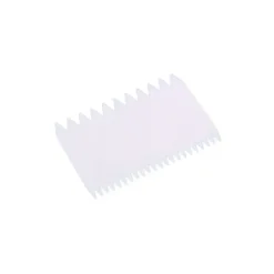 Peigne Rectangulaire en Plastique pour Décoration