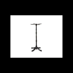 Pied de Mange-Debout en Fonte Epoxy Noire Retro Lyrose