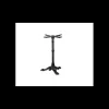 Pied de Table Base 3 Branches en Fonte Epoxy Noire Retro Lyrose