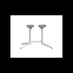 Pied de Table Double Gris Platinium X 2.0 Grosfillex