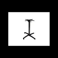 Pied de Table en Métal Epoxy Noire Koné Lyrose