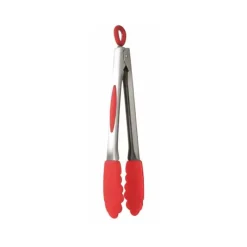 Pince de Cuisine Silicone et Inox 26 cm Rouge Mastrad