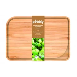 Planche à Découper Bambou avec Rigole 26 x 18 cm Pebbly
