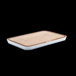 Planche à Découper Crème en Bambou 25 x 17,5 cm Pebbly