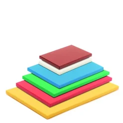 Planche à Découper 50x30 cm H 2cm Polyéthylène Marron