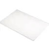 Planche à Découper 30x20 cm H 2cm Polyéthylène Blanc