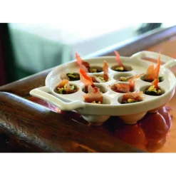 Plat à Escargots Noir 12 trous Belle Cuisine Revol