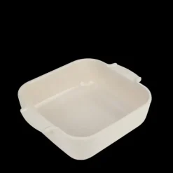 Plat à Four Carré en Céramique Appolia 21 cm Ecru Peugeot