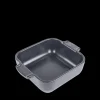 Plat à Four Carré en Céramique Appolia 18 cm Ardoise Peugeot