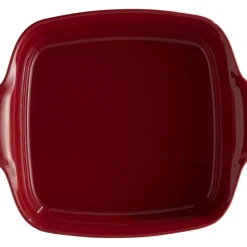 Plat à Four Carré en Céramique 28 x 24 cm Grand Cru Emile Henry