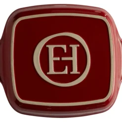 Plat à Four Carré en Céramique 28 x 24 cm Grand Cru Emile Henry