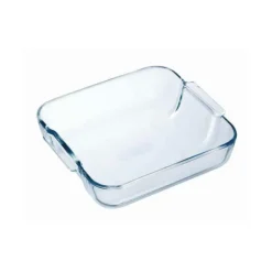 Plat à Four en Verre Carré 25 x 21 cm 2 L Classic Pyrex