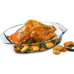 Plat à Four en Verre Ovale 35 x 24 cm 2,8 L Irrésistible Pyrex