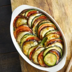 Plat à Four Ovale en Céramique 36,5 x 22,5 cm Argile Emile Henry