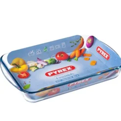 Plat à Lasagnes Rectangulaire en Verre 40 x 27 cm 3,7 L Essentials Pyrex