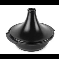 Plat à Tajine en Aluminium Revêtement Céramique 30 cm Noir Satin Peugeot