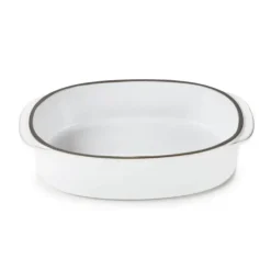 Plat Oblong Blanc Cumulus 16 x 11 cm Caractère Culinaire Revol