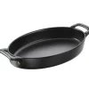Plat Ovale Noir 24x16 cm Belle Cuisine Revol