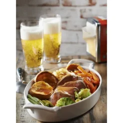 Plat Ovale Noir 24x16 cm Belle Cuisine Revol