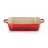 Plat Rectangulaire en Fonte 37 cm Cerise Le Creuset