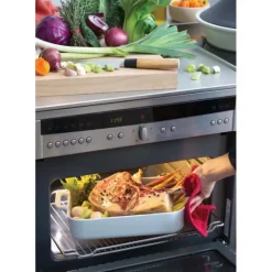 Plat Rectangulaire Noir 30x22 cm Belle Cuisine Revol