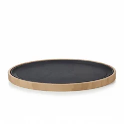 Plateau pour Assiette Ovale Bambou 36,5 x 25 cm Basalt Revol
