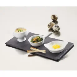 Plateau Rectangulaire Ardoise 25 x 12 cm Basalt Revol