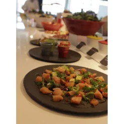 Plateau Rond Ardoise Ø 28,5cm Basalt Revol