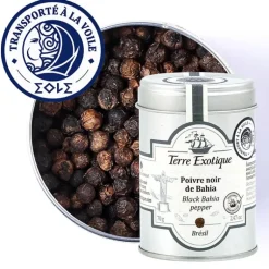 Poivre Noir de Bahia 70 g Terre Exotique
