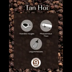 Poivre Noir du Vietnam Tan Hoi Sachet 20 g (x7) Peugeot