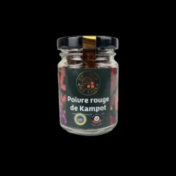 Poivre Rouge Kampot IGP 50 g Un Jour Une Épice