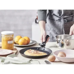 Poêle à Crêpes Anti Adhésive Ø 30 cm Choc Intense Amovible De Buyer
