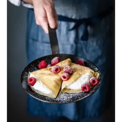 Poêle à Crêpes Tôle Bleue Ø 24 cm Outdoor De Buyer