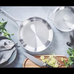 Poêle à Frire Inox 24cm KitchenAid