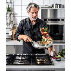 Poêle à Frire Inox 24cm KitchenAid