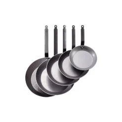 Poêle Lyonnaise Carbone Plus Ø 20 cm De Buyer - Poêle à frire ronde