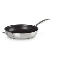 Poêle Profonde Antiadhérente Inox 28 cm Le Creuset