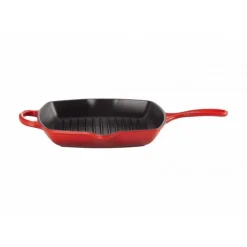 Poêle Skillet Carré 26 cm Cerise Le Creuset