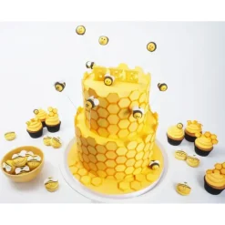 Poudre comestible Jaune orangé 2,5 g FunCakes